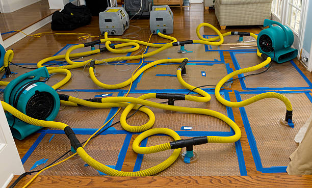 Professional Crawl Space Water Removal technician working in Boron, CA